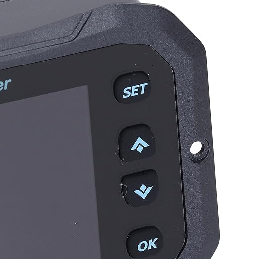 Battery Monitor Remote Control with 2.4 Inch Screen, 10-100V 400A Coulomb Meter for RV, Worldwide Remote Connection via APP, RV Battery Monitor