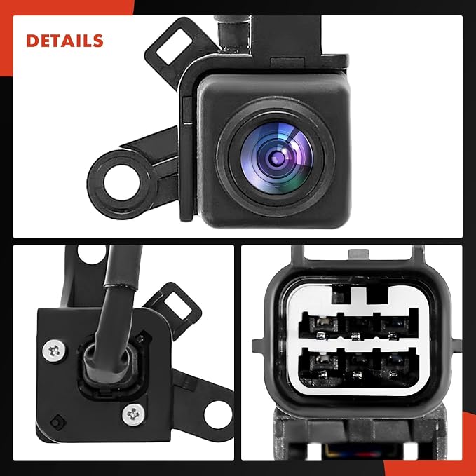 A-Premium Right Side Front View Lane Depature Camera Compatible with Honda | Parking Camera for 2013 2014 2015 2017 Accord Sedan - Replace# 36580-T2A-A01