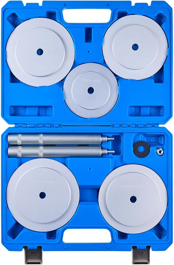 VEVOR Truck Hub Seal Installer Kit, Heavy Duty Bearing Race and Seal Drivers for Class 7 8 Trucks Truck Hub Seal Removal Installation(61850)