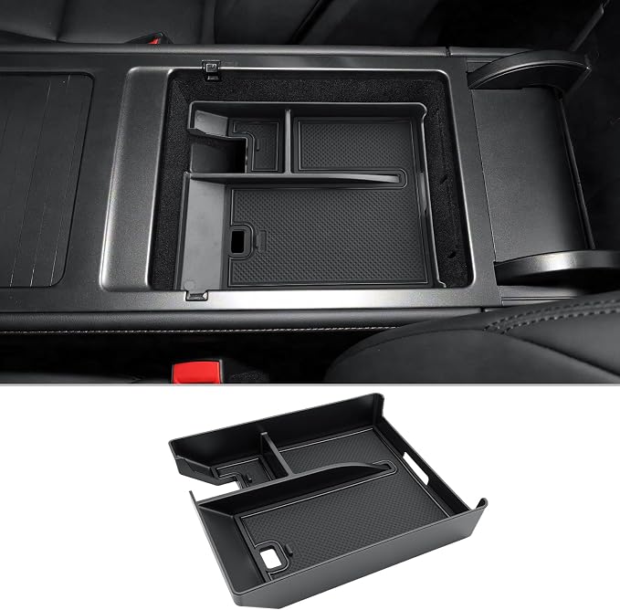 CDEFG for 2024 2025 2026 Lincoln Nautilus Center Console Organizer for 2024-2026 Lincoln Nautilus Accessories Middle Console Organizer Armrest Storage Box