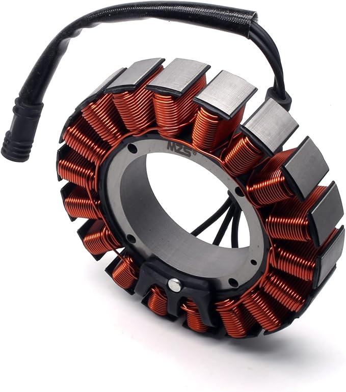 MZS Motorcycle Magneto Stator Touring Coil 29987-06 50 Amp 3-Phase Compatible with Road Glide 2006-2016 / Electra Glide 2006-2016 / Road King 2006-2016 / Street Glide 2006-2016 / Tri Glide 2009-2016