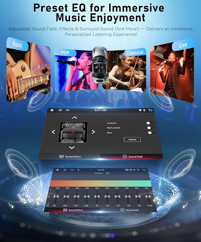5G WiFi Android 15 Car Radio for VW Passat Jetta Golf Touran Seat Golf Beetle Car Stereo with Wireless Carplay Android Auto,7 inch IPS Touch Scree FM/RDS GPS AHD Backup Camera