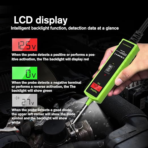TopDiag P200 Automotive Circuit Probe Kit & Topdiag P60 Probe Tester, Automotive Circuit Test