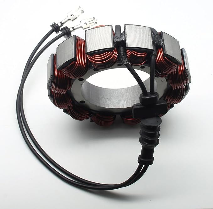 MZS Motorcycle Electric Stator Touring Coil 29987-99 45A Compatible with Electra Glide 1999-2001 / Road Glide 1999-2001 / Road King 1999-2001