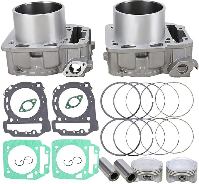 Cylinder Piston Gasket Top End Kit 91mm Compatible with Can-Am BRP Commander Maverick Outlander 1000 After-Market Parts