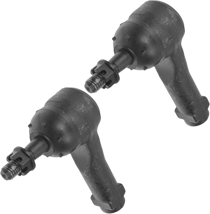 TRQ Front Outer Tie Rod Set 2 Piece Compatible with 2005-2010 Chevrolet Cobalt 05-09 Equinox 06-11 HHR 07-09 Pontiac G5 06-09 Torrent 03-07 Saturn Ion 02-09 Vue 07-09 Suzuki XL-7