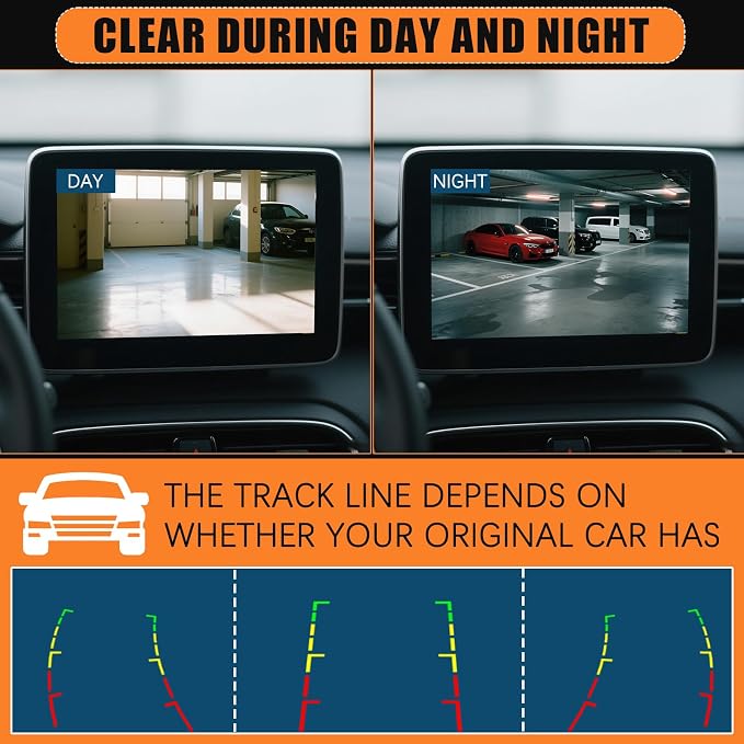 Rear View Backup Camera Compatible with Hyundai Santa Fe 2013 2014 2015 2016 Park Assist Camera Replaces# 95760-2W000