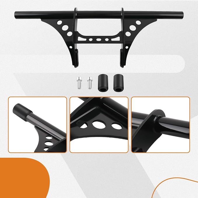 maXpeedingrods Front Engine Guard Crash Bar Highway Peg Bar for Harley Sportster 883 1200 2004-2023