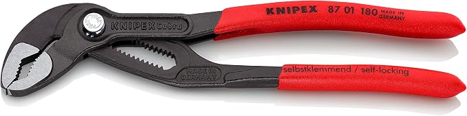 KNIPEX Pliers Wrench & 8701180 87 01 180 7-1/4-Inch Cobra Pliers