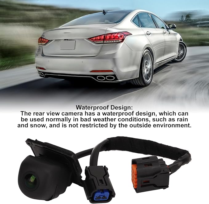 Rear Reverse Camera,Rear View Camera 95760?B1100 Image Camera Replacement for Genesis Sedan 2015 to 2017