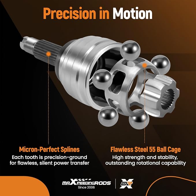 maXpeedingrods Rear CV Axle Shaft Assembly for Can-Am Outlander ＆ Renegade 2007-2017 500 650 800 800R 850R 1000 1000R Max, Right Passenger Side, Replace# 705501486