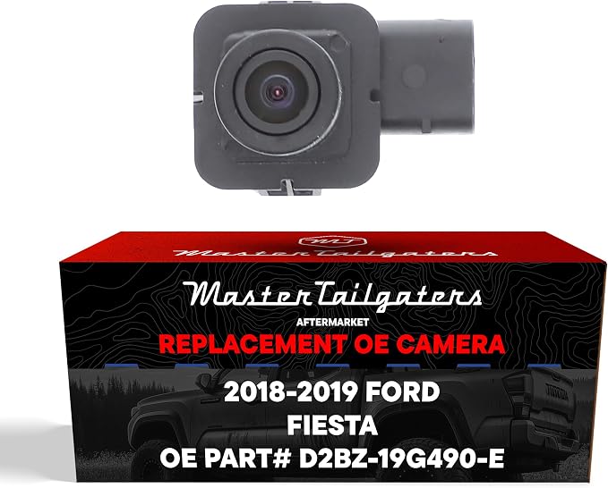 Master Tailgaters Replacement for Ford Fiesta Hatchback, Fiesta ST (2018-2019) Backup Camera OE Part # D2BZ-19G490-E