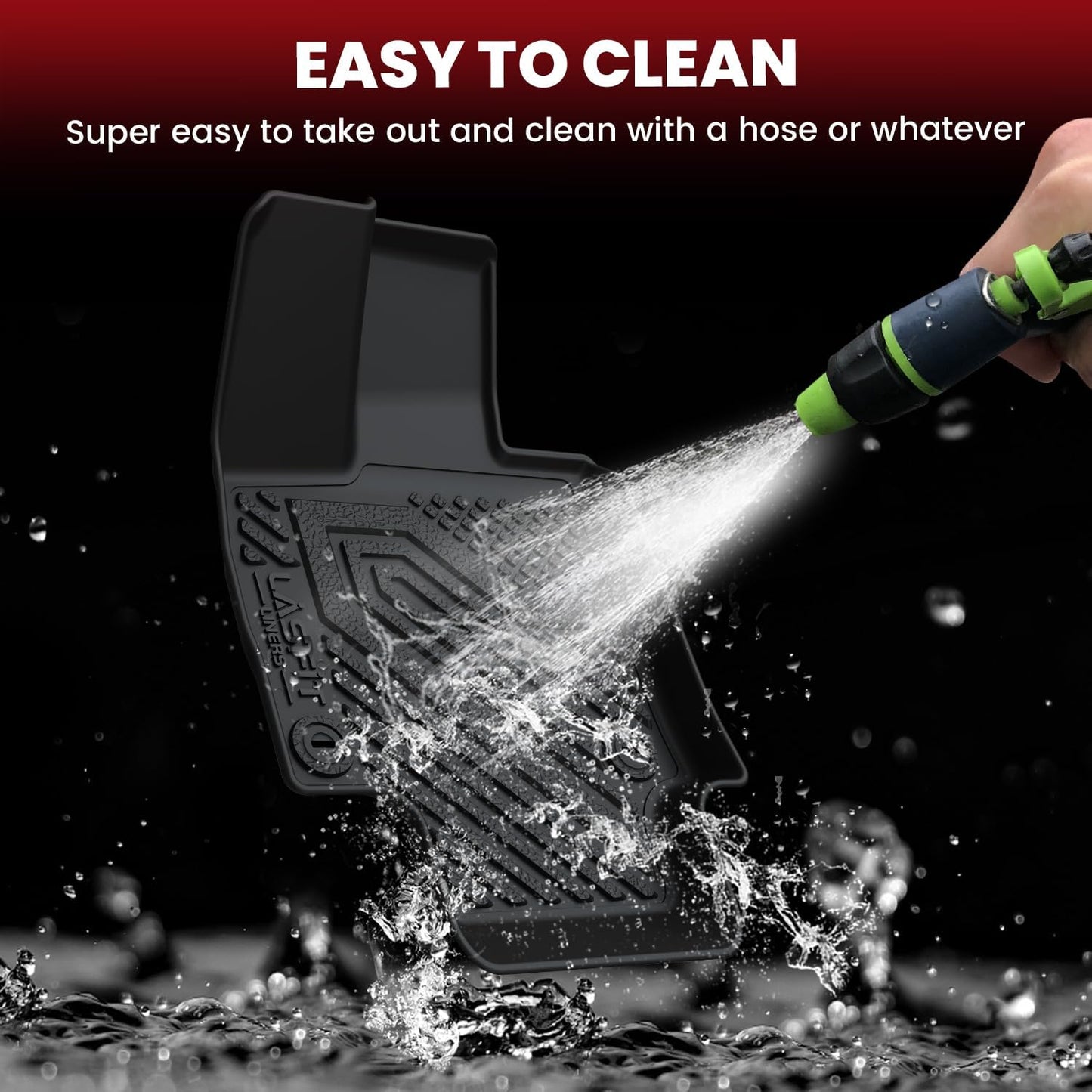 LASFIT Floor Mats&Trunk Mat for Toyota Venza 2021-2025 All Weather TPE Mats Custom Fit Floor Liner for Toyota Venza LE/XLE/Limited/Nightshade 1st and 2nd Row Full Set Car Mats and Cargo Liner, Black