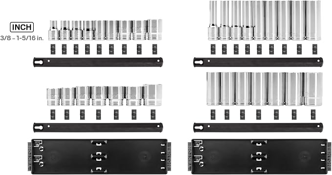 TEKTON 1/2 Inch Drive 6-Point Socket Set, 32-Piece | SHD92205