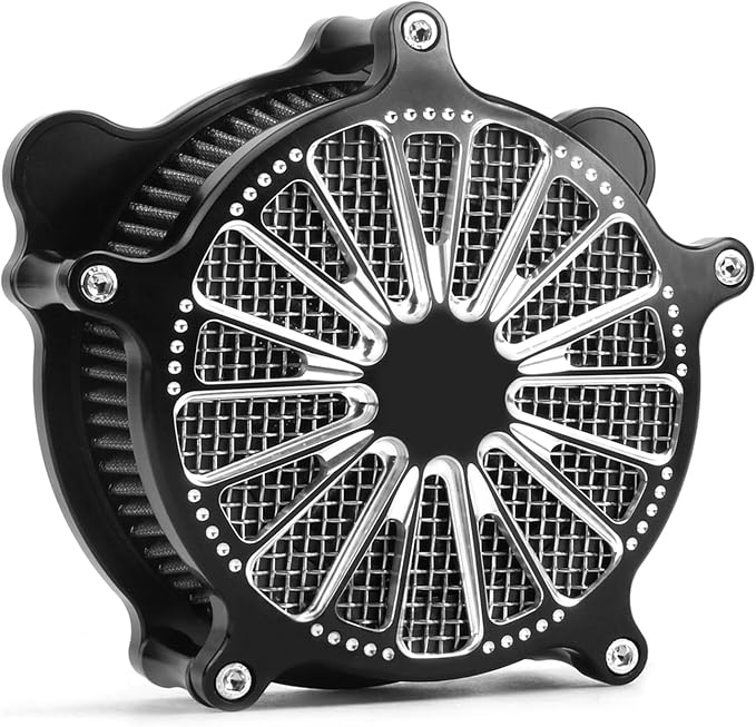 For harley air cleaner filter Sportster Softail Touring street road king glide Dyna for harley davidson air intake filters (speed 18 style -gray filter, B-For Softail/Dyna 93-15 ，Touring 01-07)