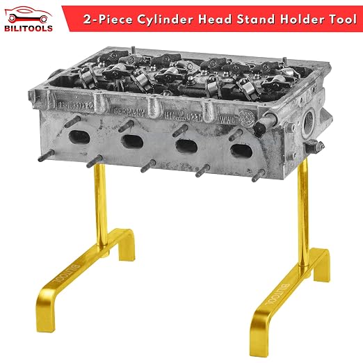 BILITOOLS Cylinder Head Stand Holder Tool & Fan Clutch Removal Tool Kit