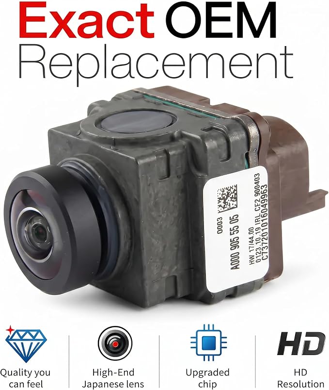 No. A0009055505 Upgraded 360° Front & Rear & Left & Right Reversing Camera | Compatible with Benz 2018-2023 A-Class W177 E-Class W238 GLE GLB GLA GLS G550 G63 Sprinter