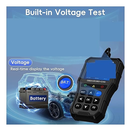 Automobile Fault Detector, OBD2 Scanner Diagnostic Tool Check Engine Light Vehicle Code Reader Car Fault Code Scanner