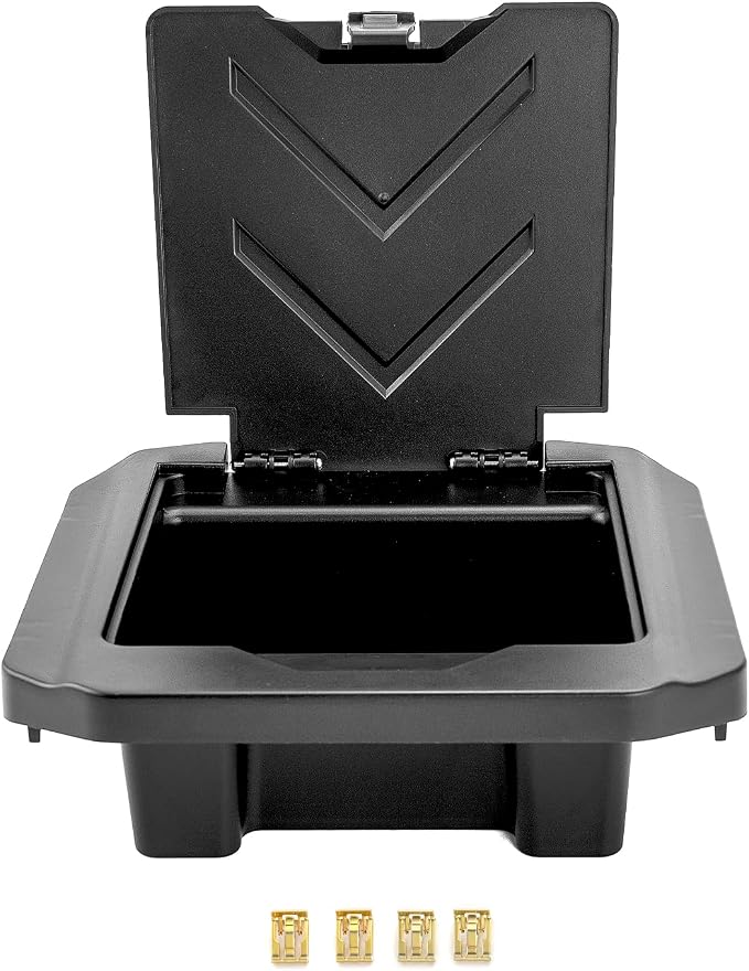 WeiSen UTV Center Console Dash Storage Box Organizer Compatible with Polaris RZR PRO XP/PRO R/Turbo R 2020-2024