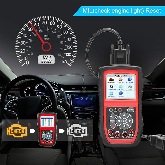 Autel AL539 AutoLink OBD ll Professional Electrical Test Tool