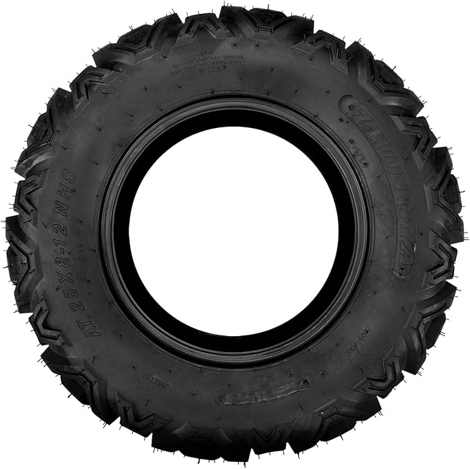 Torchbeam 25x8-12 ATV UTV Tires All-Terrain Quad Tire for All Trail Mud Pavement Sand Off-Road Tire,6 Ply, 1 pack