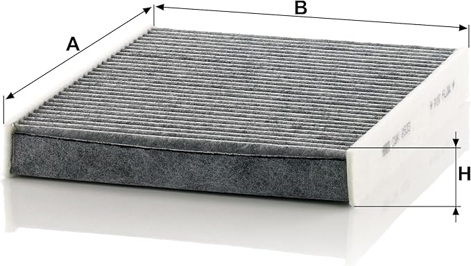 Mann Filter CUK 2533-2 Carbon Activated Cabin Filter