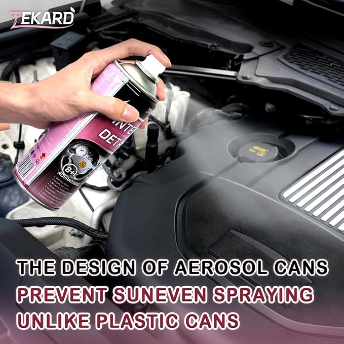Car Interior Cleaner, Leather Cleaner, 15 oz. Large-Capacity Interior Detailer in Iron Can, Wheel Cleaner, Suitable for Cleaning Rubber, Plastic, and Leather Surfaces Inside Vehicles (1 Bottle)