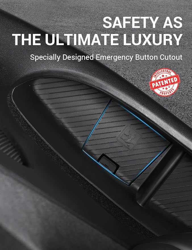 BASENOR Tesla Model Y Trash Can and Model Y Door Side Storage