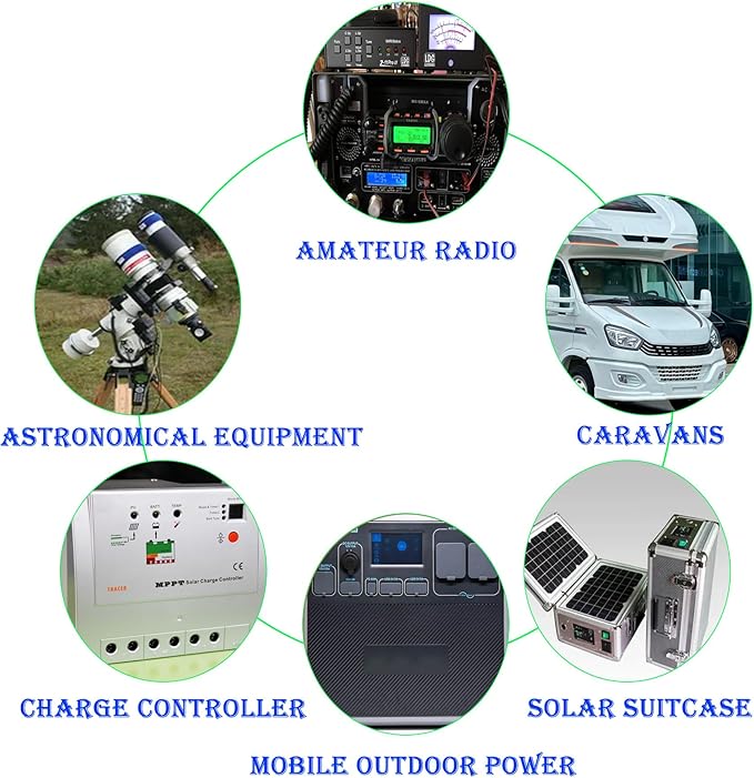 1 in 6 Connector Power Divider Power Board 40Amp Power Pole Distribution Block Module Powerpole Distribution Block.