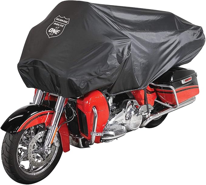Defender Extreme Motorcycle Half Cover; Waterproof; UltraMax Fabric (DEX-RT1H)