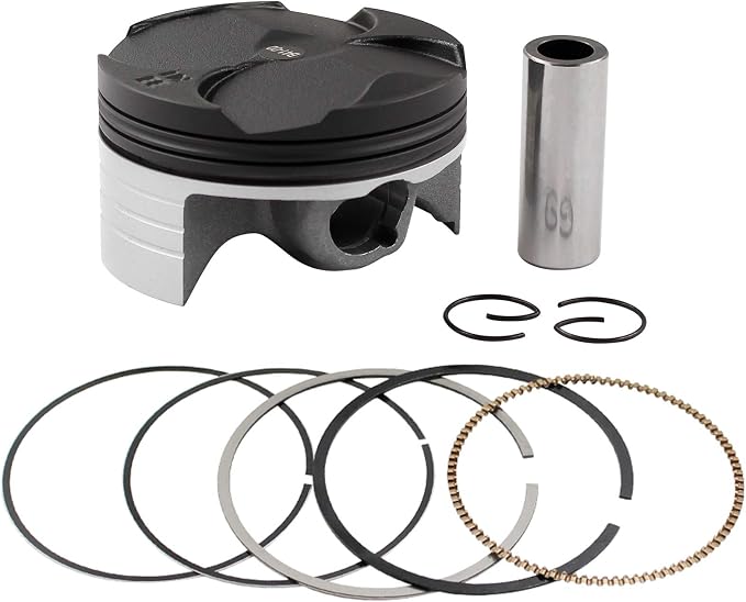 Road Passion 67mm Engine Piston and Piston Rings Pin Clips Kit for Honda CBR600 F5 2003-2005 2006/ CBR600RR 2003-2005/13101-MEE-000