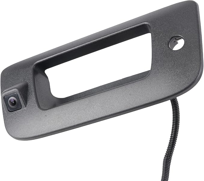 DYRDINSHOW Tailgate Handle Backup Rear View Camera for Chevy Silverado GMC Sierra 1500 2007-2013 2500/3500 Heavy Duty 2007-2014 Reverse Cameras Black GMC Sierra 1500