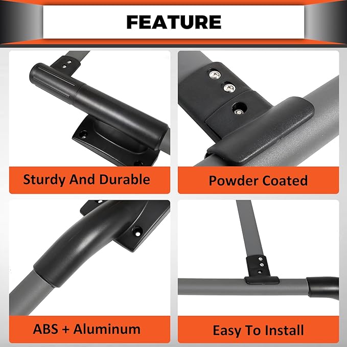 ECOTRIC Roof Rack/Rail Crossbar Compatible with 2005-2022 Nissan Frontier 4 Door Adjustable Aluminum Luggage Cargo Carrier