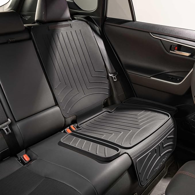 WeatherTech Child Car Seat Protector with Back Black