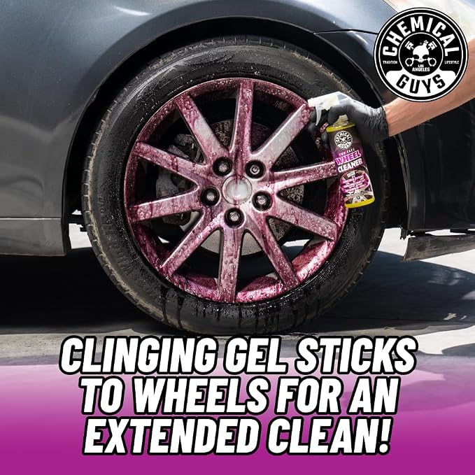 Chemical Guys Two Face Wheel Cleaner, Color Changing Wheel Cleaner, Safe for Cars, Trucks, SUVs, Motorcycles, RVs & More, Extra Large Size 32 fl oz - CLD30332