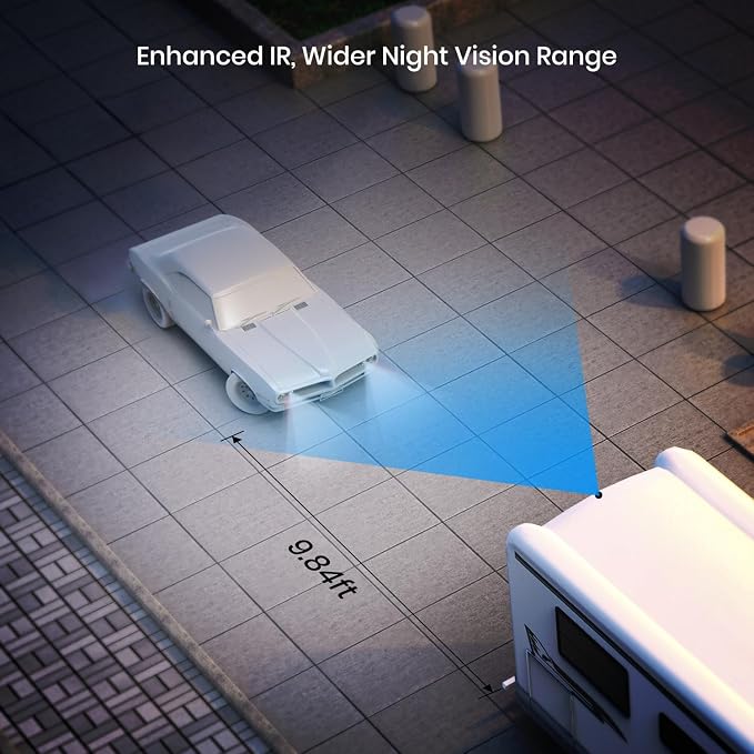 AUTO-VOX Add-on Wireless Backup Camera for Car/Truck, IR Night Vision Rear View Camera