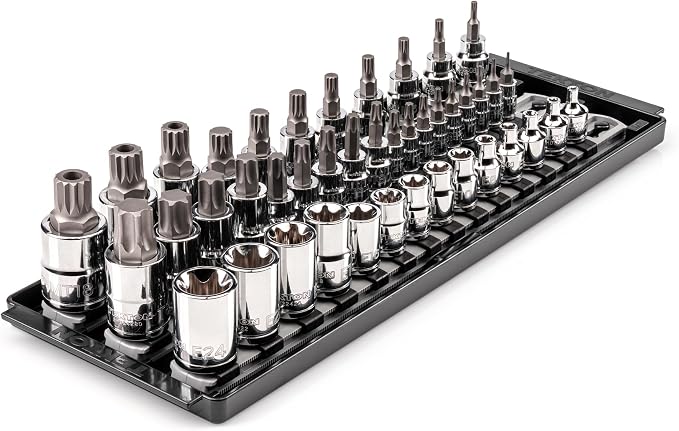 TEKTON Bit Socket and External Star Socket Set, 43-Piece | SKT93900