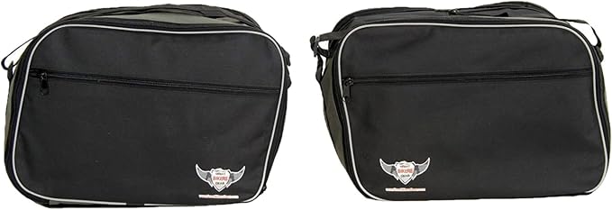 GREAT BIKERS GEAR - Motorcycle Pannier Bags for BMW R1200R (Upto 2014) - Inner Bags - Luggage Bags
