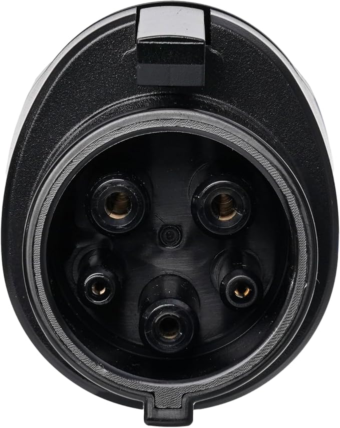 LENZ Tesla to J1772 (ONLY for J1772 EVs) Gen 2 EV Charging Adapter, Max 80 Amp, 240V, Ultra-Compact Design, Compatible with Level 2 Tesla Chargers (NOT Superchargers)