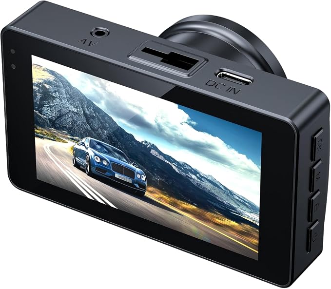 Backup Camera System for Car/Vehicle Dash, Support Loop Recording, 32GB SD Card Included, X17