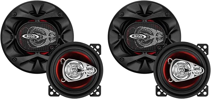 BOSS Chaos Exxtreme 4" Full Range Mounted Vehicle Speaker System Pair (2 Pack)