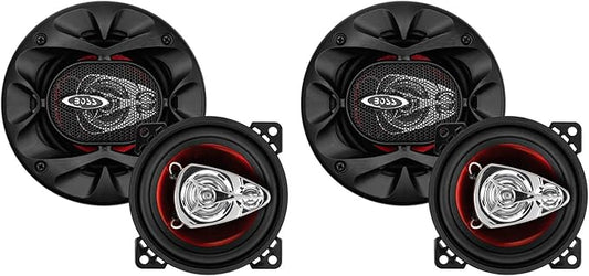 BOSS Chaos Exxtreme 4" Full Range Mounted Vehicle Speaker System Pair (2 Pack)