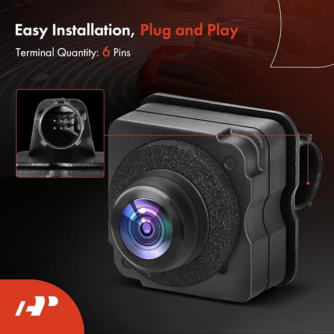 A-Premium Park Assist Camera Rear View Backup Reverse Camera Compatible with Select Chrysler Models - 2015 2016 2017 2018 2019 300 - Replace# 68386753AD