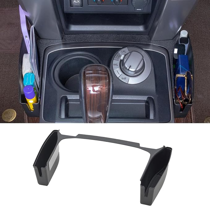 JDMCAR Center Console Organizer and Gear Shift Organizer Tray Compatible with Toyota 4Runner Accessories 2010-2024
