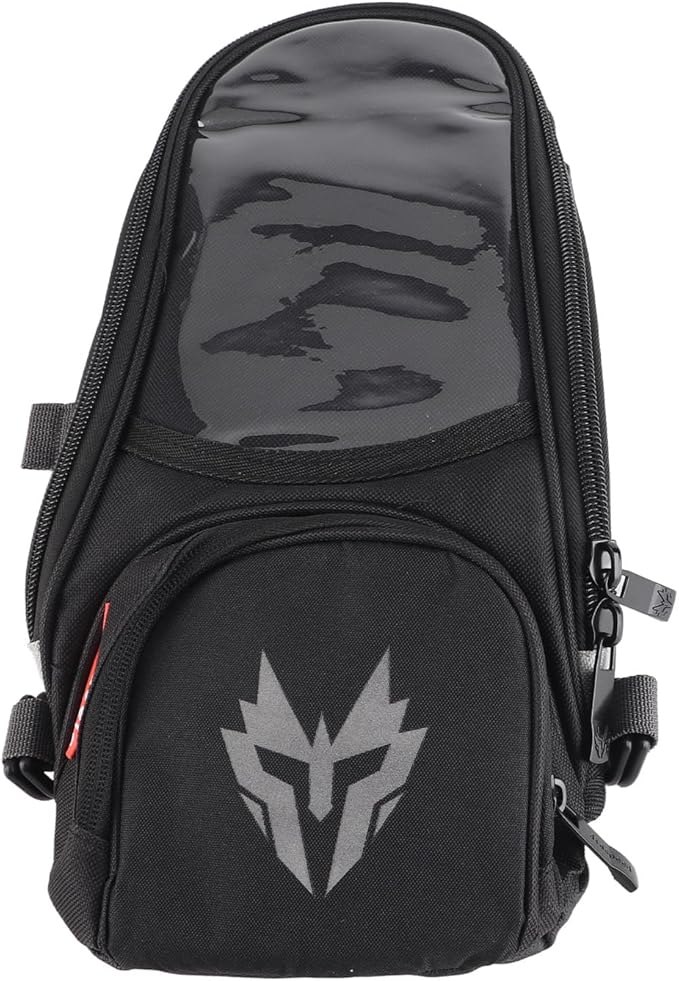 Tank Bag, Magnetic Tank Bag Oxford Fabric High Strength Fuel 4.5L Large Capacity Navigation Package Magnetic Atv for (Grey)