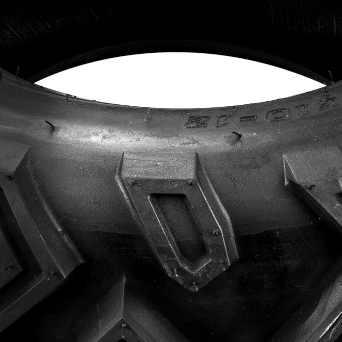 25x10-12 ATV Tires, 25x10-12 All Terrain Tires 6 PR, for Mud, Sand, and Off-Road Trails, 2 Pack Tubeless, Z-130