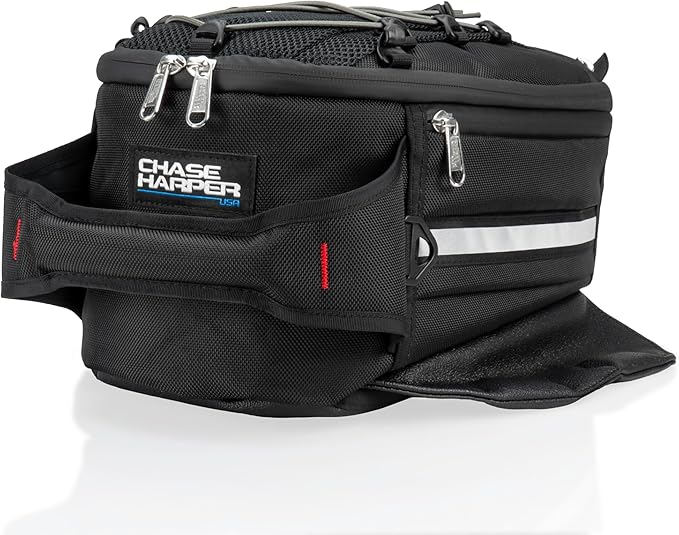 Chase Harper USA 650M Magnetic Tank Bag - Water-Resistant, Tear-Resistant, Industrial Grade Ballistic Nylon with Anti-Scratch Rubberized Polymer Bottom, Super Strong Neodymium Magnets