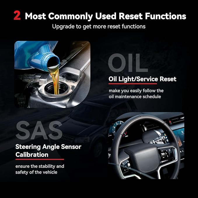 iCarsoft LR V1.0 for Land Rover/Jaguar OBD2 Scanner, All System Diagnostic Scan Tool Oil/SAS Reset Battery Test CAN Car Code Reader,DTC Lookup, 118 Live Data, VIN, Freeze Frame