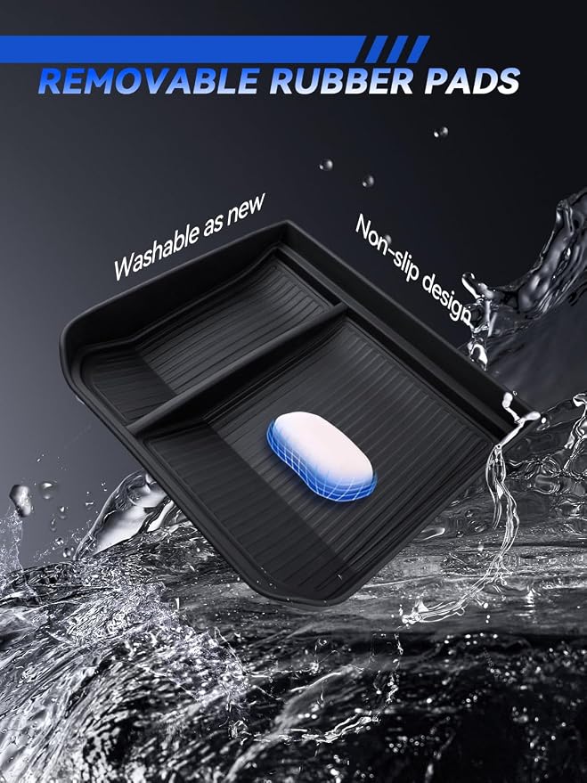 for ES Center Console Organizer 2026 Lexus ES 350e/ES 350h/ES 500e Accessories Armrest Tray Middle Storage Box Insert Container Durable ABS Plastic