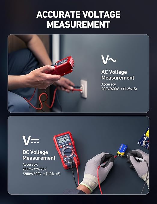 AstroAI DM6000AR Multimeter & DM200M Multimeter
